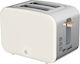 Swan Nordic Toaster 2 Slots 900W White