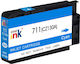 HP Kompatible Tinte 711 C Cz130a Seiten:1500 Cyan T120 T520