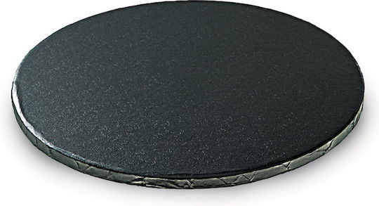 Silikomart Метал Кръгъл Поднос за сервиране в Черен Цвят 35x35см 73.454.97.0001 1бр