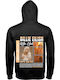 Hoodie Unisex Organic " Billie Eilish Fanart " Back Print Black