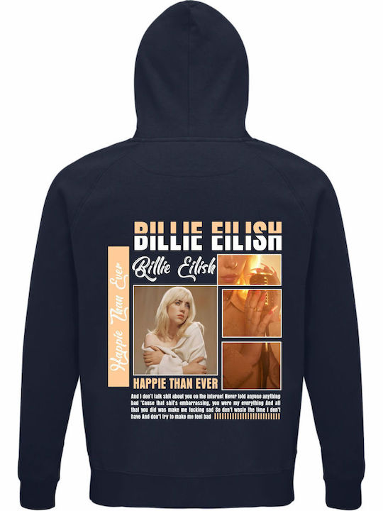 Hoodie Unisex Organic " Billie Eilish Fanart " ...