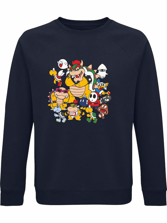 Sweatshirt Unisex Organic " Cute Nintendo Super...