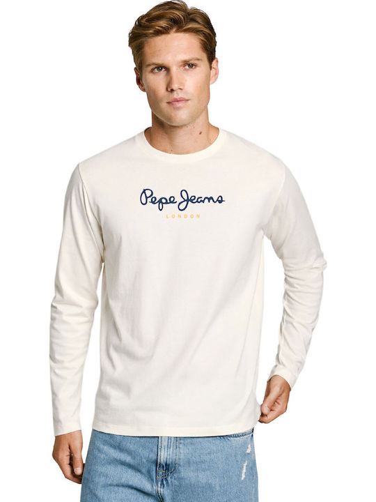 Pepe Jeans Eggo Herrenblusen Langarm Beige