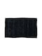 Ankor Non-Slip Bath Mat 843305 Black Velvet-Black Metal 50x80cm