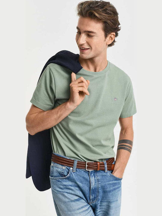 Gant Тениска Зелен