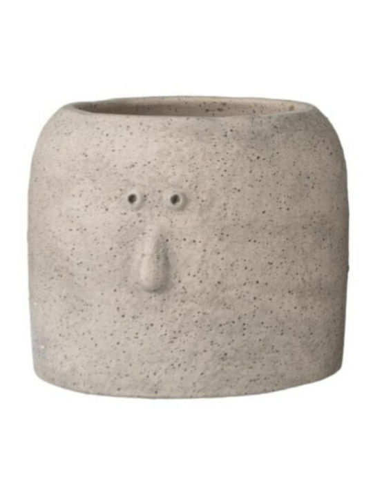 Zen Collection Pot Gray 14x12cm