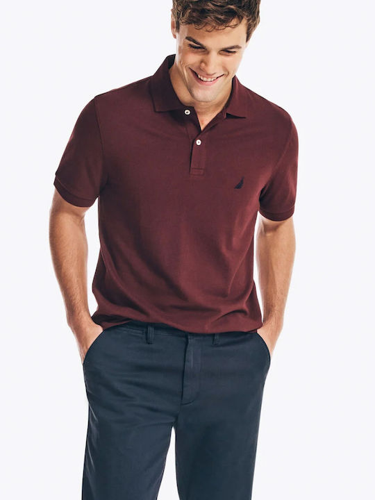 Nautica Polo T-shirt Μπορντό