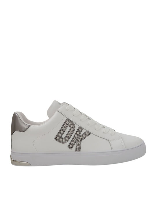 DKNY Abeni Sneakers White / Nickel