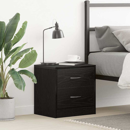 Nachttisch Black oak 40x30x40cm