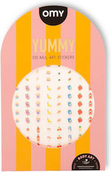 Set Autocolante pentru Unghii Omy Yummy