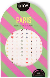 Set Autocolante pentru Unghii Omy Paris