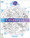 Книга за оцветяване против стрес Celestial