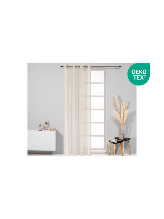 Easy Home Curtain With Grommets Marimba Ecru 14...