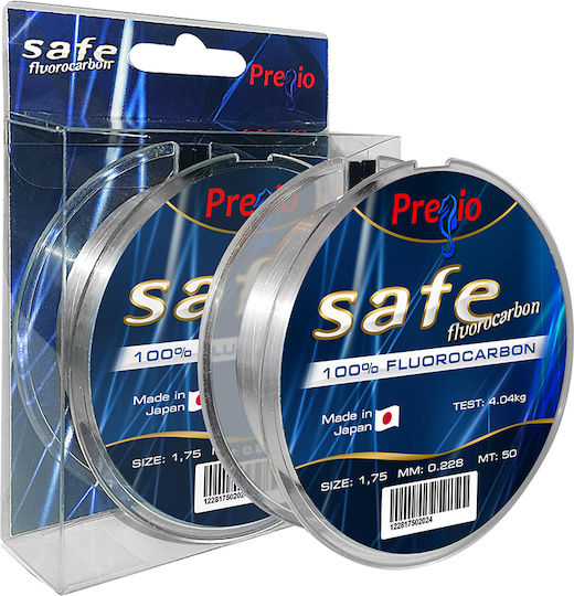 Unsichtbare Angelschnur Pregio Safe Fluorocarbon 0,247mm 50m
