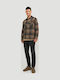 Men's Jeans Pants with Regular Tapered Fit Anthracite