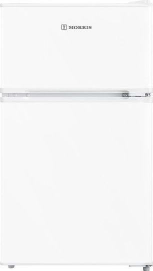Morris Ψυγείο Δίπορτο 87lt Υ83.7xΠ47xΒ49.2εκ. Λευκό W72087ETD