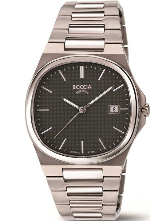 Boccia Women's Watch with Silver Metal Bracelet