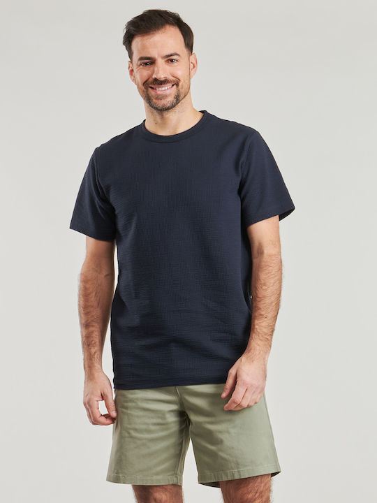 Selected T-shirt Navy Μπλε
