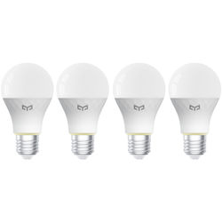Yeelight Smart LED 9W E27 Θερμό Λευκό 4τμχ