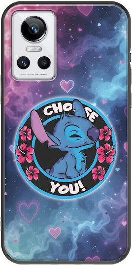 I Choose You Blue Realme GT Neo 3 Black TPU Black Silicone Case