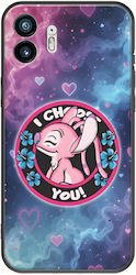 Θήκη I Choose You Pink Nothing Phone 2 Black Tpu Μαύρη Σιλικόνη