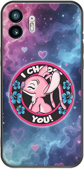 Carcasă I Choose You Roz pentru Nothing Phone 2 Negru TPU Negru Silicon