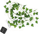 Leafglo Κρεμαστό Ηλιακό Φωτιστικό Γιρλάντα Θερμό Λευκό με Φωτοκύτταρο