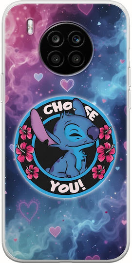 I Choose You Blue Huawei Nova 8i Flexible TPU Transparent Silicone Case
