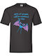 Schwarze T-Shirt Bluse Pokemon Golbat Zubat Original Fruit Loom 100% Baumwolle Nr. 26 Lustig Humorvoll