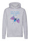 Grauer Kapuzenpullover Pokémon Golbat Zubat Original Fruit of the Loom 70% Baumwolle Hervorragende Qualität Nr. 26 Lustig Humorvoll