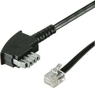 Kabel Telefoniczny Tae-n > Rj11 6m Czarny