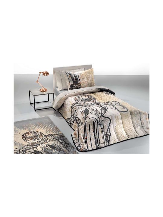 Guy Laroche Kids Quilts Single MOTOCROSS Suede 160x220cm
