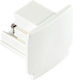 Dreiphasen-Endkappe Dali IP20 Weiß RAL 9010 Vk 35da W 71164-041804
