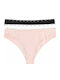 Βαμβακερά Дамско Бразилско 3Pack Black, White, Pink