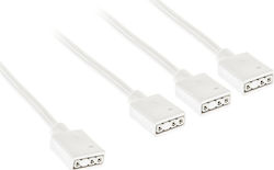 Kolink Argb 1-3 Splitter Cable 3pin 30cm White Pgw-ac-kol-156