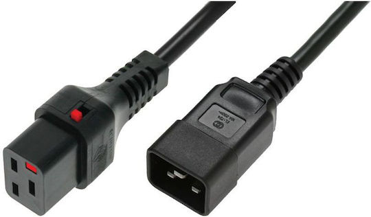 Digitus Power Cord C20 C19 2m Black Iec-pc1285