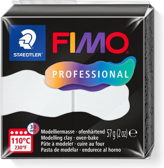Staedtler Professional Полимерна Глина Бялς 57гр