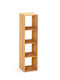 Bibliothek Braun 48x22x181cm