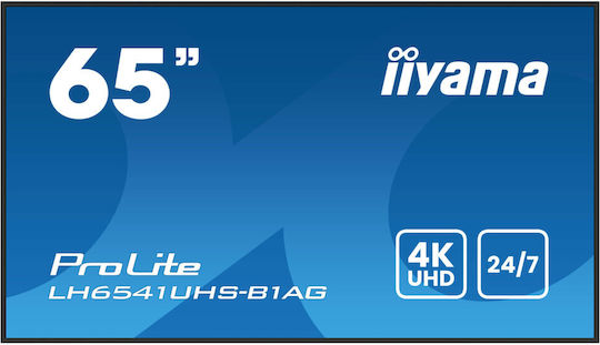 Iiyama LH6541UHS-B1AG Public Display LCD IPS 4K UHD 64.5"