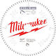 Milwaukee S216x30/80z Mw Cutting Disc Wood Hole Diameter 216mm 1pcs