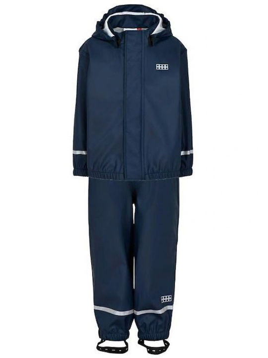 Lego Wear 11010040-589 Set jachetă și pantaloni de schi și snowboard pentru copii Ski & Snowboard Albastru