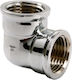 Ferro Kolanko Nakrętno-nakrętne 3/8" Mosiężne K02c