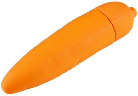 Emojibator Carrot Mini Κλειτοριδικός Δονητής 12cm Πορτοκαλί