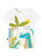 Boboli Baby Bodysuit Short-Sleeved White