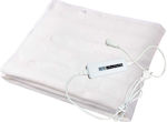 Single Electric Washable Blanket White 80x150cm