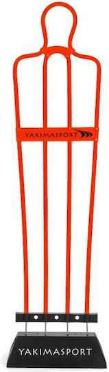 Yakimasport Ομοιώματα Παικτών για Προπόνηση Ποδοσφαίρου Κόκκινα