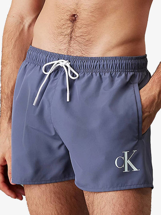 Calvin Klein Ανδρικό Μαγιό Σορτς Steel Blue με ...