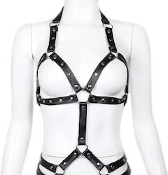 Smd Armorclad Fullbody Leather Harness Δερμάτιν...