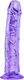 SMD Glass Dildo With Suction Cup Purple 21cm