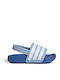 Kinder Badeschlappen Blau Adilette